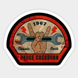 Bruce Cockburn // Wrench Sticker